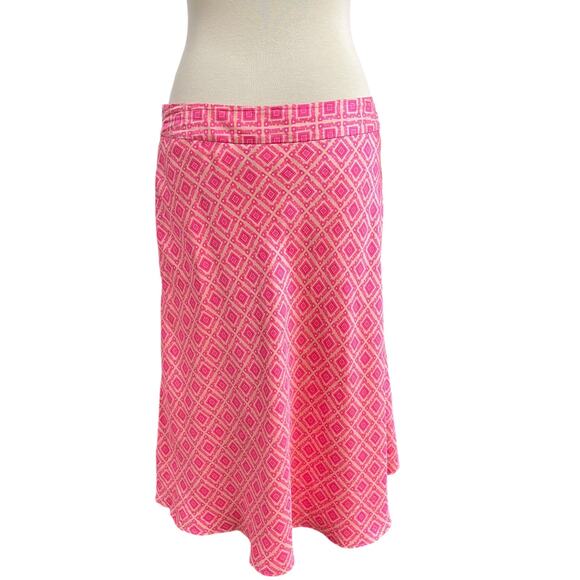 Vintage Valarie Stevens Y2K 90s Feminine 100% Silk Skirt Size 12 - Picture 4 of 7